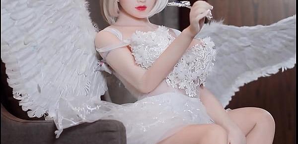  ESDoll 165cm Sexy Angel Sex Love Doll Real Silicone Adult Doll